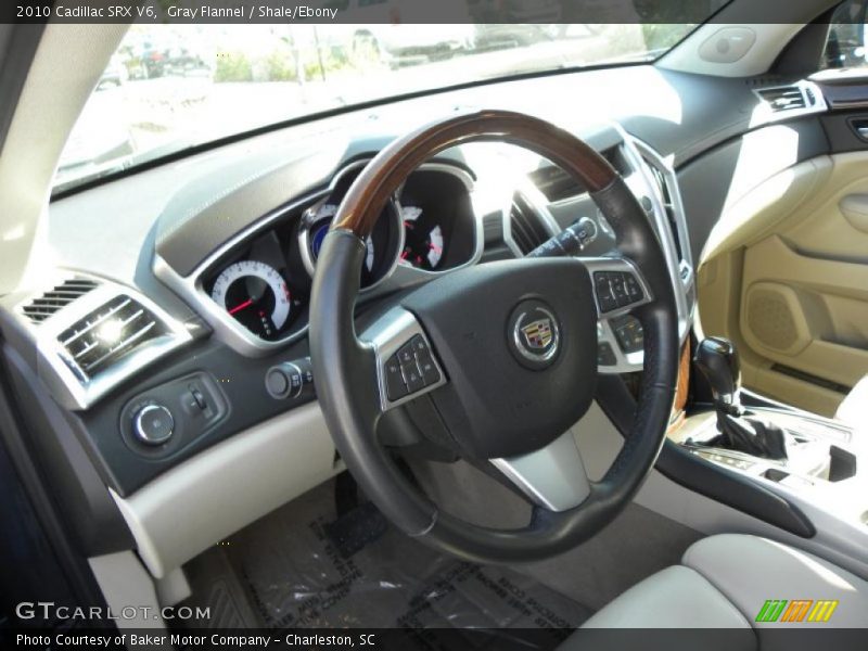 Gray Flannel / Shale/Ebony 2010 Cadillac SRX V6