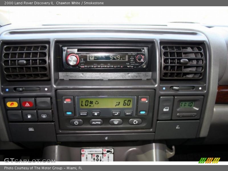 Controls of 2000 Discovery II 