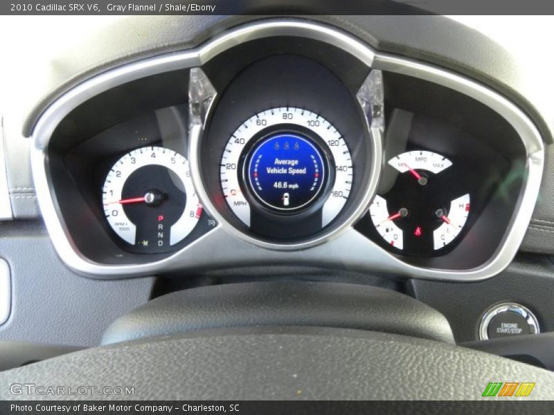 Gray Flannel / Shale/Ebony 2010 Cadillac SRX V6