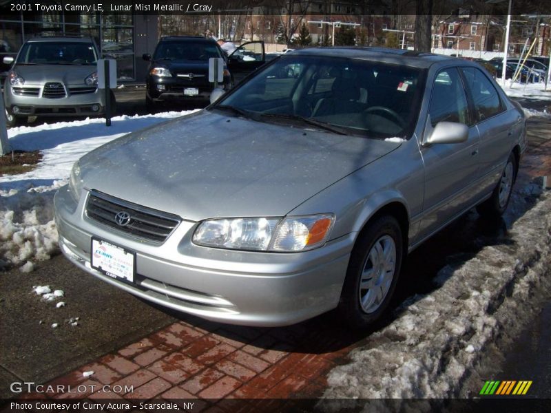 Lunar Mist Metallic / Gray 2001 Toyota Camry LE