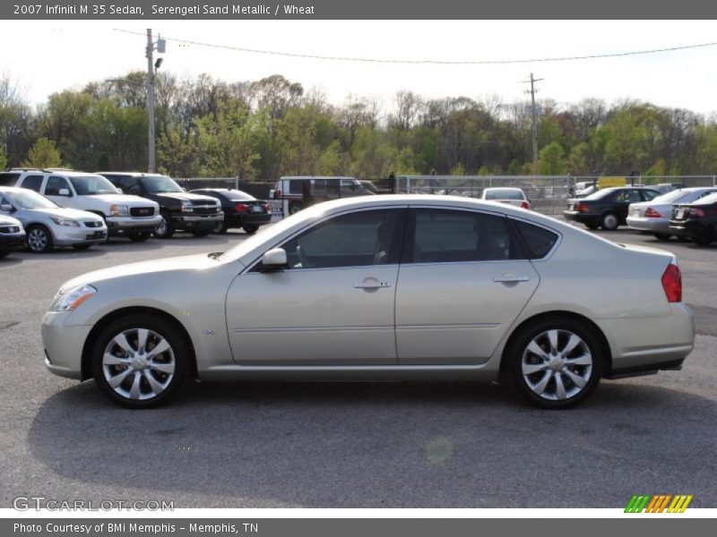 Serengeti Sand Metallic / Wheat 2007 Infiniti M 35 Sedan