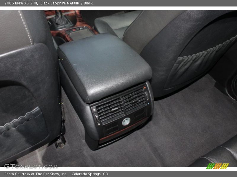 Black Sapphire Metallic / Black 2006 BMW X5 3.0i