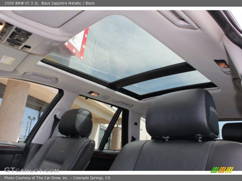 Black Sapphire Metallic / Black 2006 BMW X5 3.0i