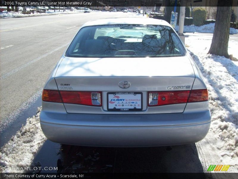 Lunar Mist Metallic / Gray 2001 Toyota Camry LE