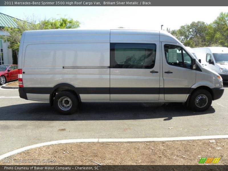  2011 Sprinter 3500 High Roof Cargo Van Brilliant Silver Metallic