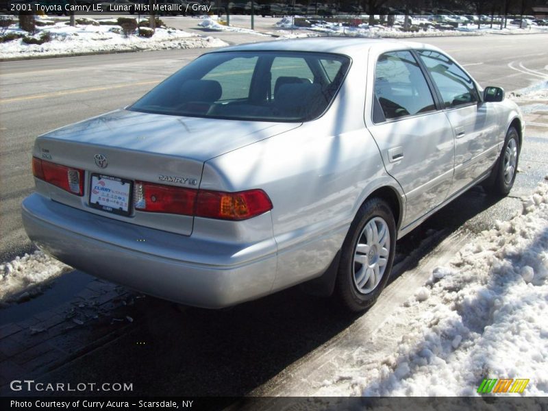 Lunar Mist Metallic / Gray 2001 Toyota Camry LE