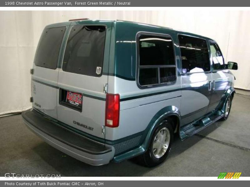 Forest Green Metallic / Neutral 1998 Chevrolet Astro Passenger Van