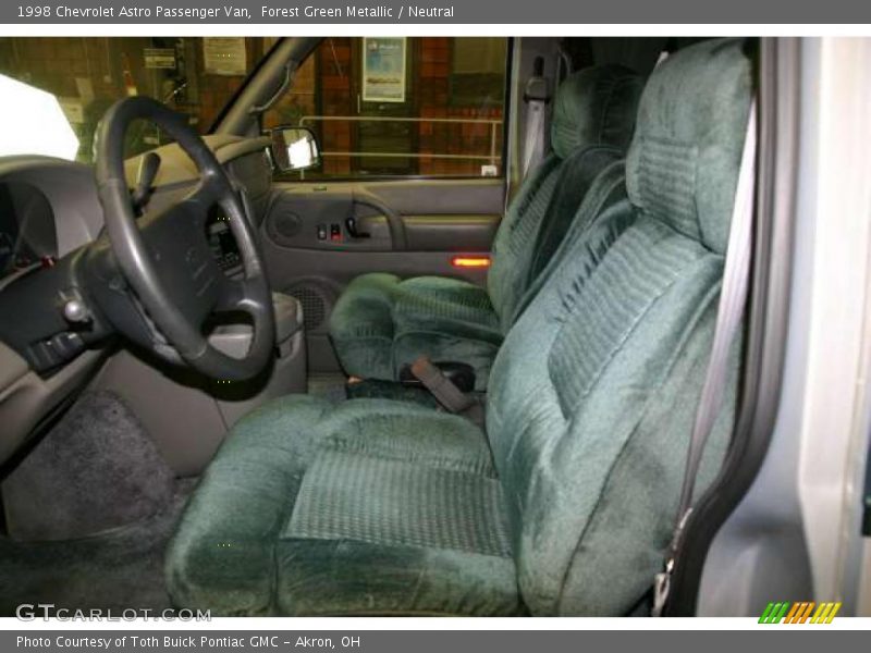 Forest Green Metallic / Neutral 1998 Chevrolet Astro Passenger Van