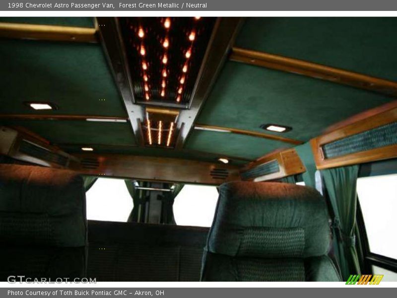 Forest Green Metallic / Neutral 1998 Chevrolet Astro Passenger Van