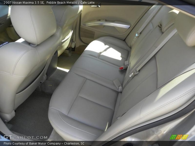 Pebble Beach Metallic / Cafe Latte 2007 Nissan Maxima 3.5 SE