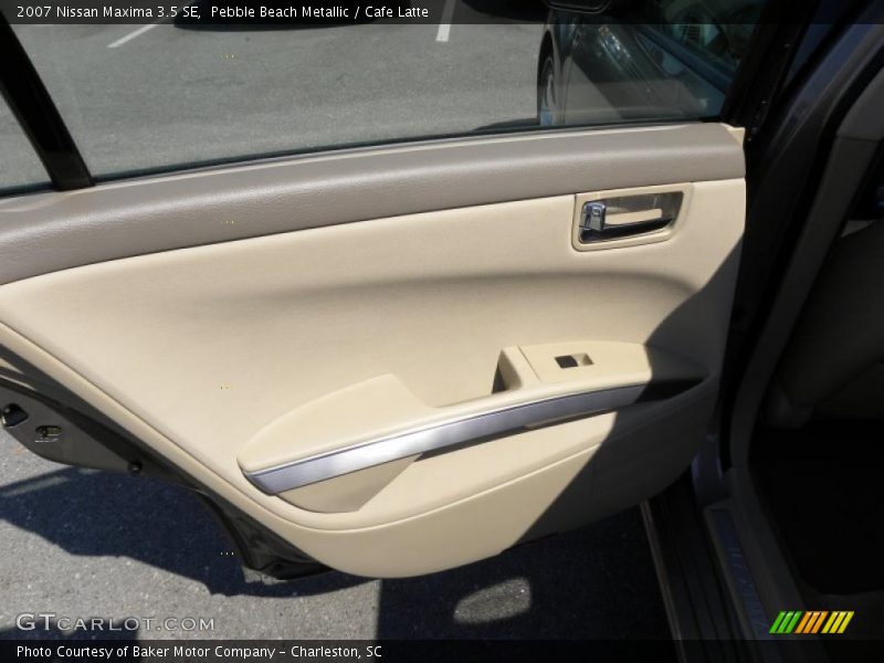 Pebble Beach Metallic / Cafe Latte 2007 Nissan Maxima 3.5 SE