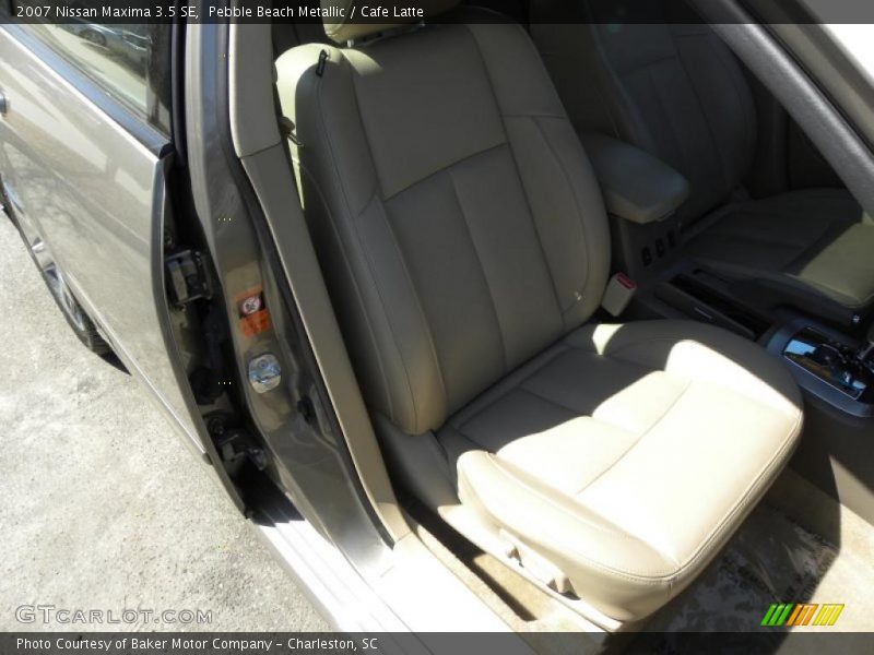 Pebble Beach Metallic / Cafe Latte 2007 Nissan Maxima 3.5 SE