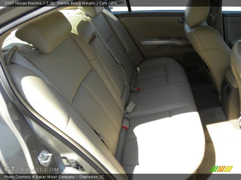 Pebble Beach Metallic / Cafe Latte 2007 Nissan Maxima 3.5 SE