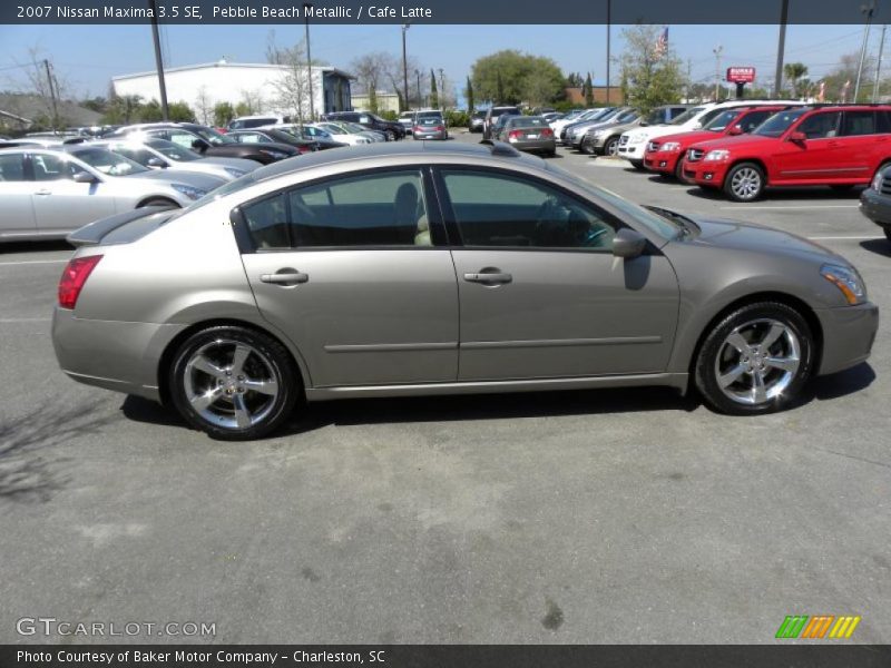 Pebble Beach Metallic / Cafe Latte 2007 Nissan Maxima 3.5 SE