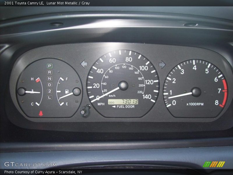 Lunar Mist Metallic / Gray 2001 Toyota Camry LE