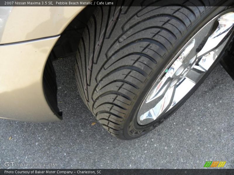 Pebble Beach Metallic / Cafe Latte 2007 Nissan Maxima 3.5 SE