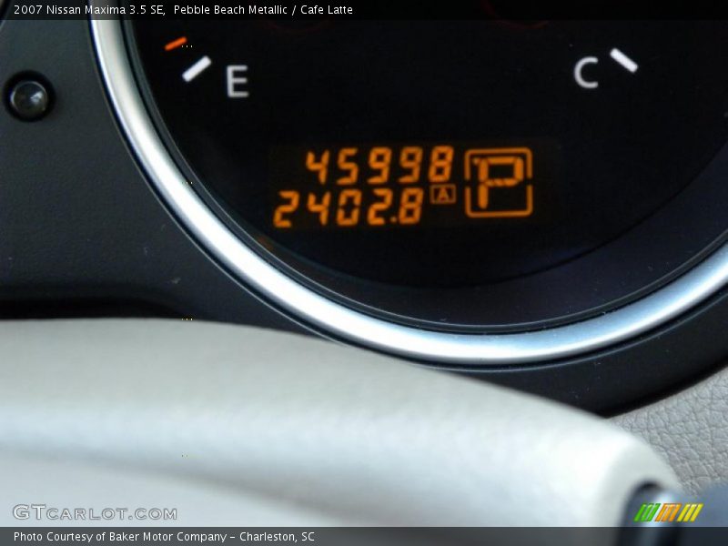 Pebble Beach Metallic / Cafe Latte 2007 Nissan Maxima 3.5 SE