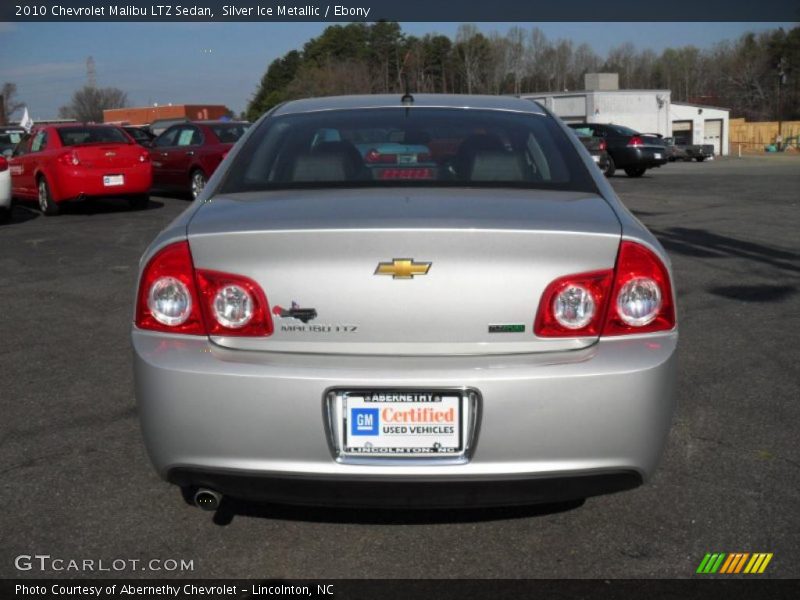 Silver Ice Metallic / Ebony 2010 Chevrolet Malibu LTZ Sedan