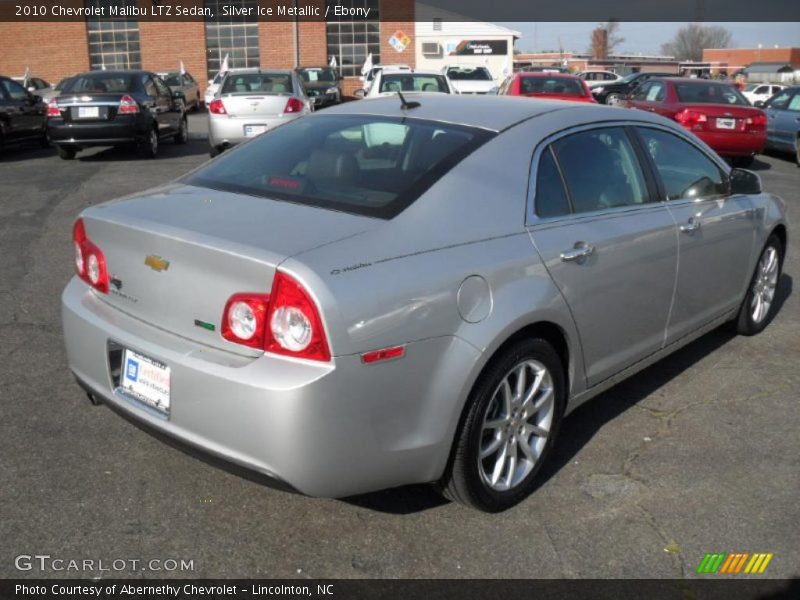 Silver Ice Metallic / Ebony 2010 Chevrolet Malibu LTZ Sedan