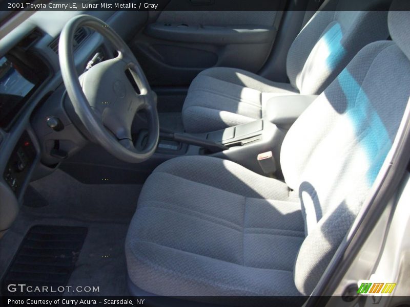 Lunar Mist Metallic / Gray 2001 Toyota Camry LE