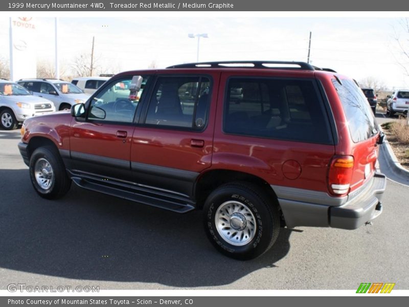 Toreador Red Metallic / Medium Graphite 1999 Mercury Mountaineer 4WD