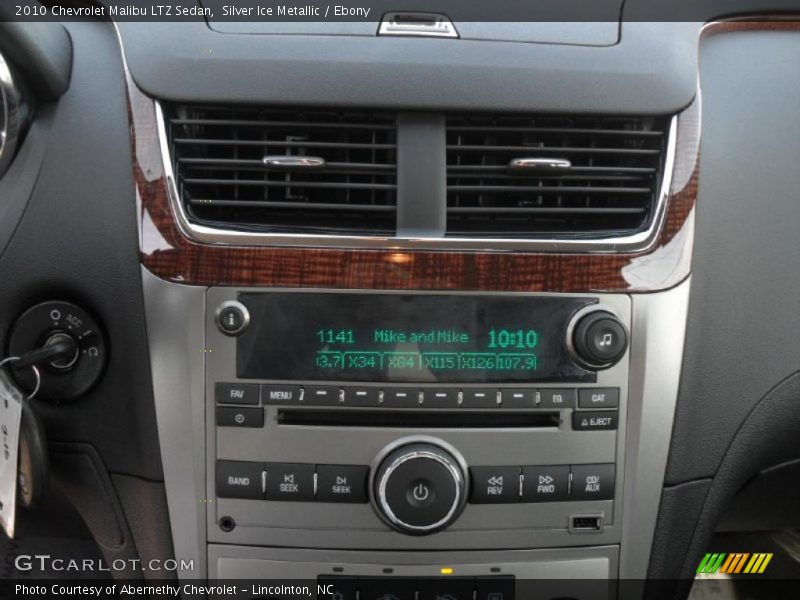 Silver Ice Metallic / Ebony 2010 Chevrolet Malibu LTZ Sedan