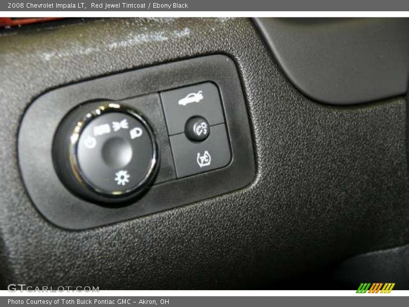 Red Jewel Tintcoat / Ebony Black 2008 Chevrolet Impala LT