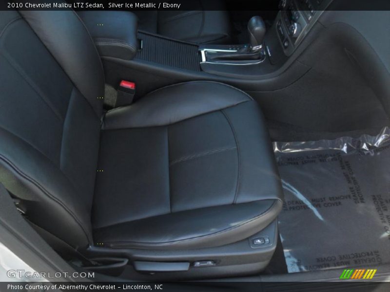 Silver Ice Metallic / Ebony 2010 Chevrolet Malibu LTZ Sedan