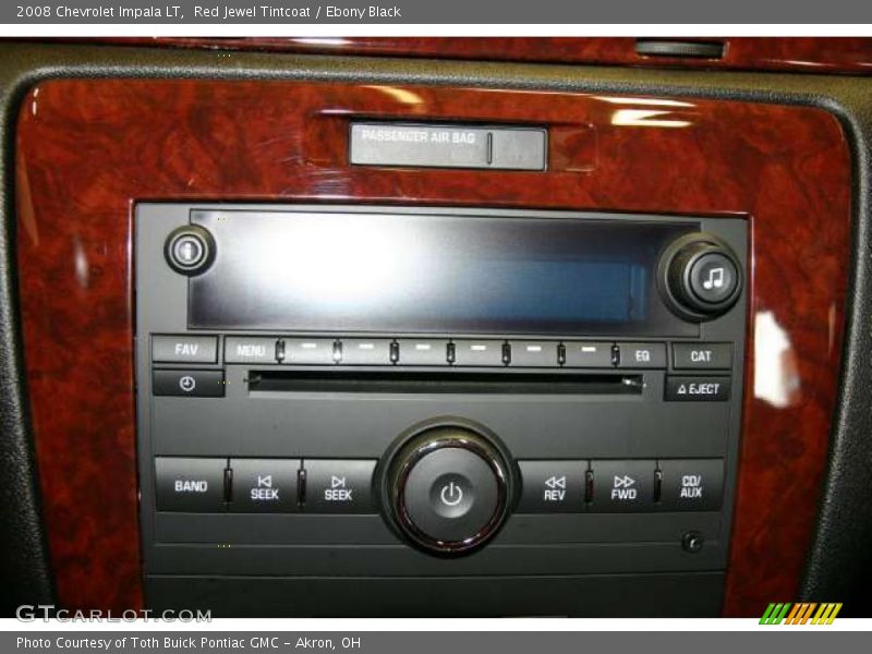 Red Jewel Tintcoat / Ebony Black 2008 Chevrolet Impala LT