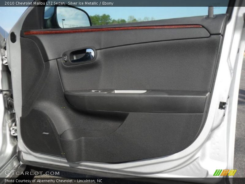 Silver Ice Metallic / Ebony 2010 Chevrolet Malibu LTZ Sedan