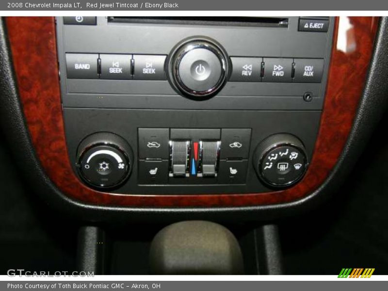 Red Jewel Tintcoat / Ebony Black 2008 Chevrolet Impala LT