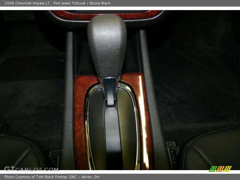 Red Jewel Tintcoat / Ebony Black 2008 Chevrolet Impala LT