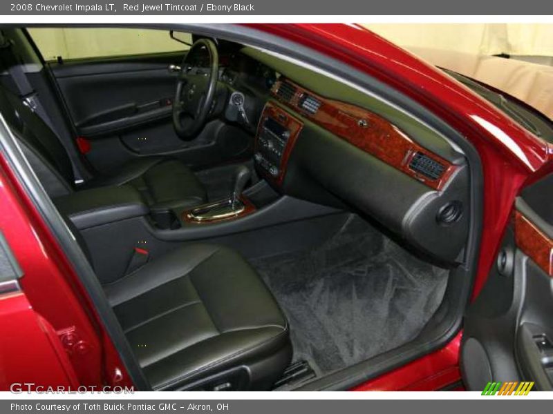 Red Jewel Tintcoat / Ebony Black 2008 Chevrolet Impala LT