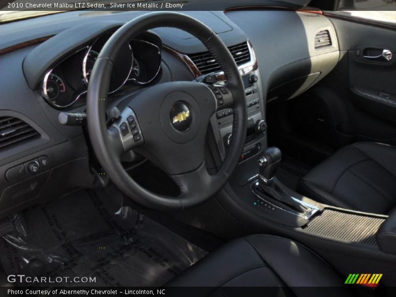 Silver Ice Metallic / Ebony 2010 Chevrolet Malibu LTZ Sedan