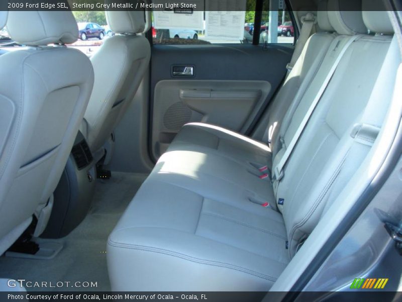 Sterling Grey Metallic / Medium Light Stone 2009 Ford Edge SEL