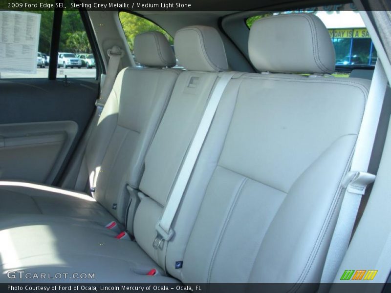 Sterling Grey Metallic / Medium Light Stone 2009 Ford Edge SEL