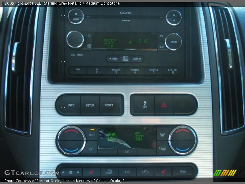 Sterling Grey Metallic / Medium Light Stone 2009 Ford Edge SEL