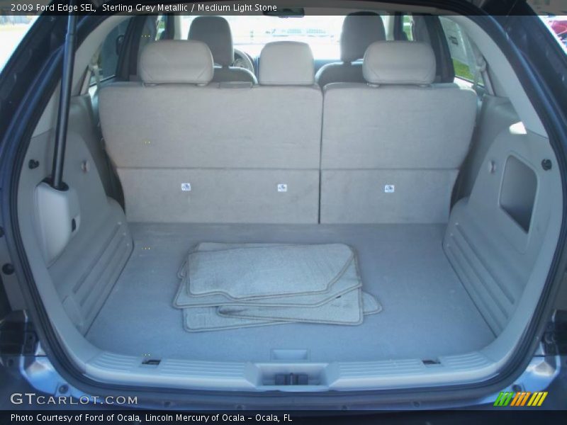 Sterling Grey Metallic / Medium Light Stone 2009 Ford Edge SEL