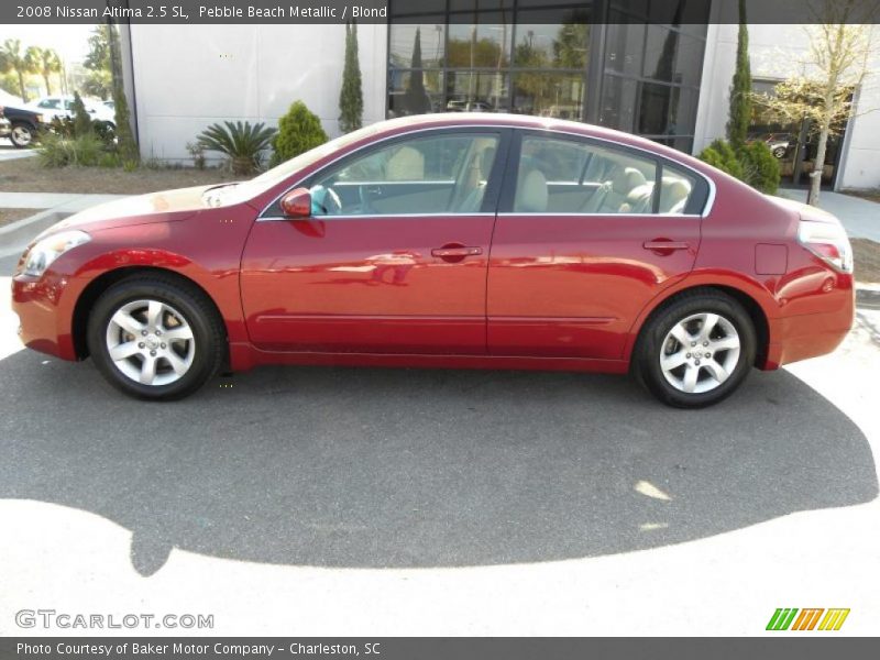 Pebble Beach Metallic / Blond 2008 Nissan Altima 2.5 SL