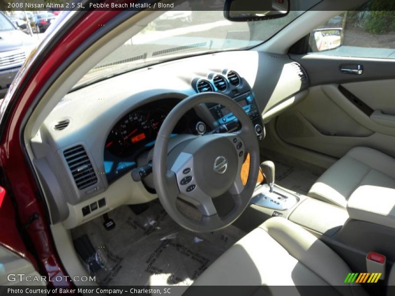 Pebble Beach Metallic / Blond 2008 Nissan Altima 2.5 SL