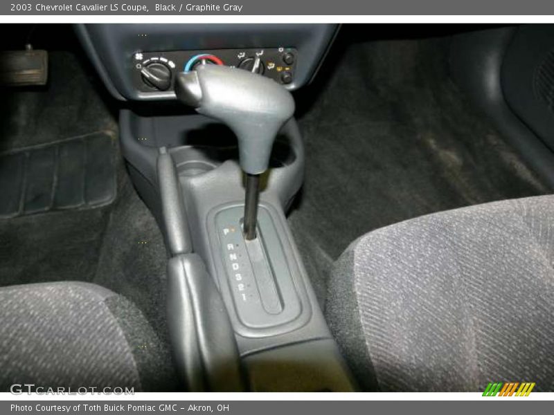  2003 Cavalier LS Coupe 4 Speed Automatic Shifter