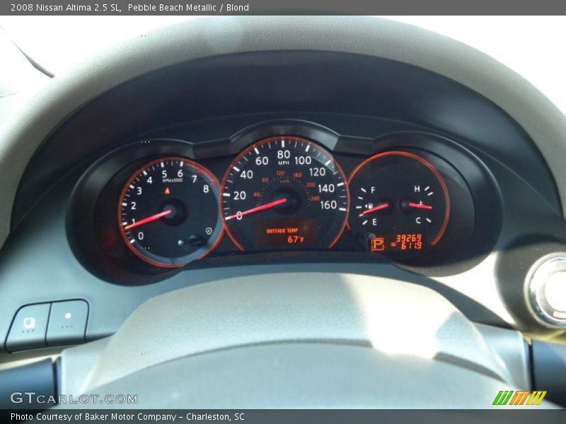 Pebble Beach Metallic / Blond 2008 Nissan Altima 2.5 SL