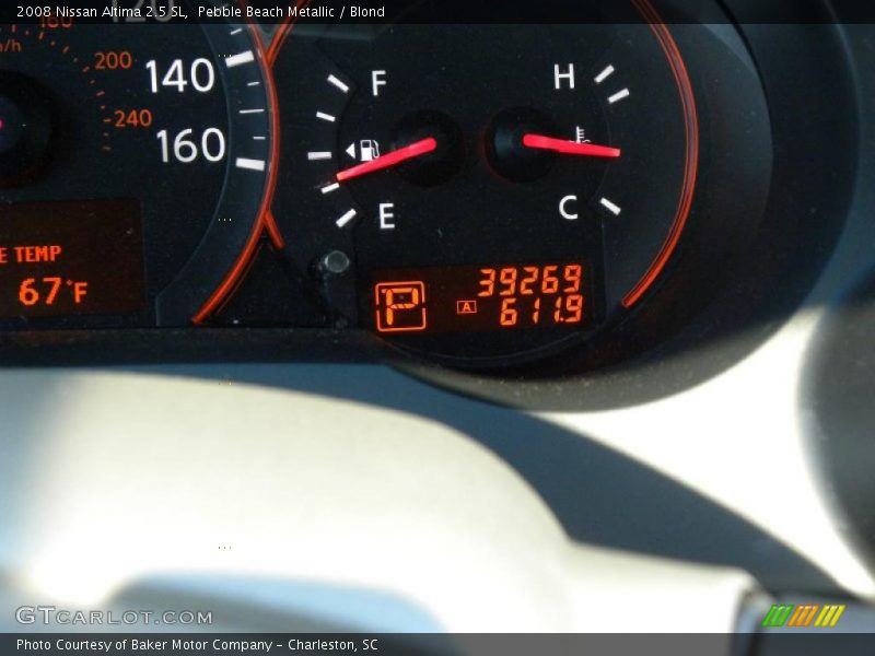 Pebble Beach Metallic / Blond 2008 Nissan Altima 2.5 SL