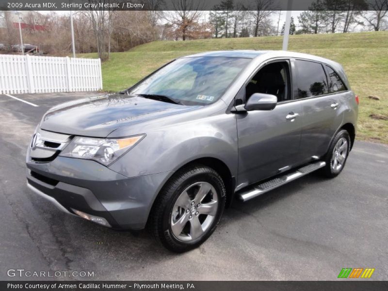 Front 3/4 View of 2009 MDX 