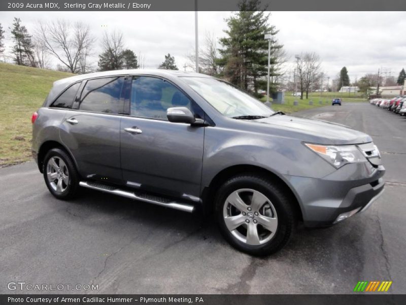 Sterling Gray Metallic / Ebony 2009 Acura MDX