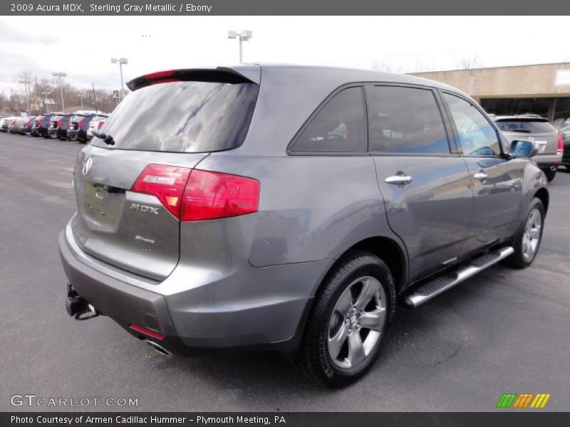 Sterling Gray Metallic / Ebony 2009 Acura MDX