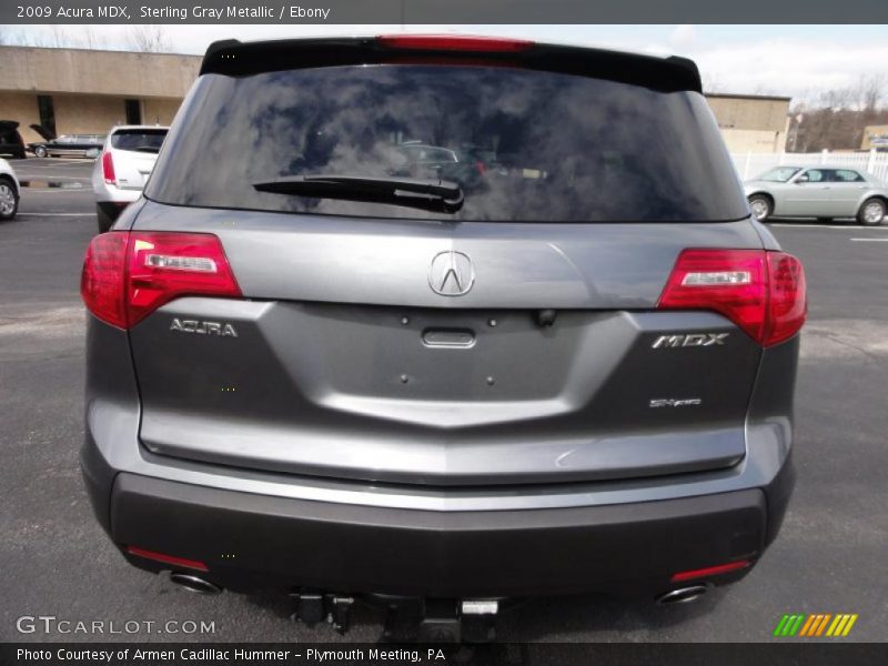 Sterling Gray Metallic / Ebony 2009 Acura MDX