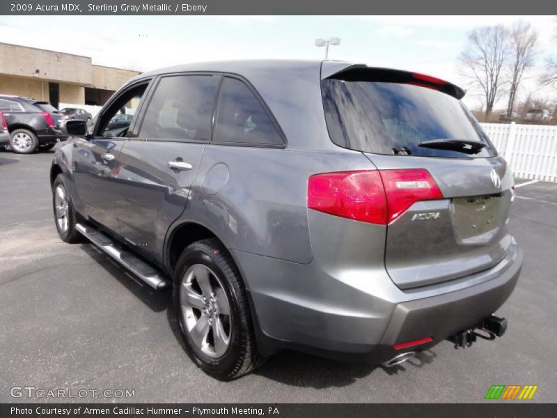 Sterling Gray Metallic / Ebony 2009 Acura MDX