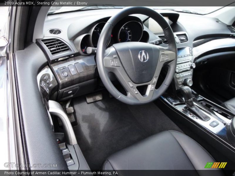 Dashboard of 2009 MDX 