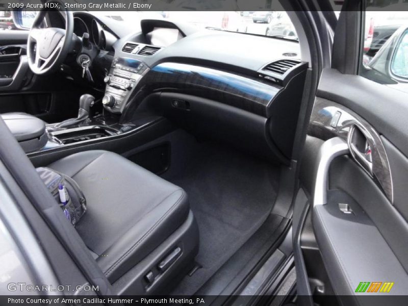 Sterling Gray Metallic / Ebony 2009 Acura MDX